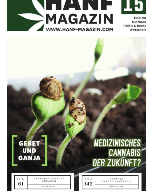 Cover Hanf Magazin Ausgabe 15